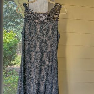 Boutique Shift Lace Dress